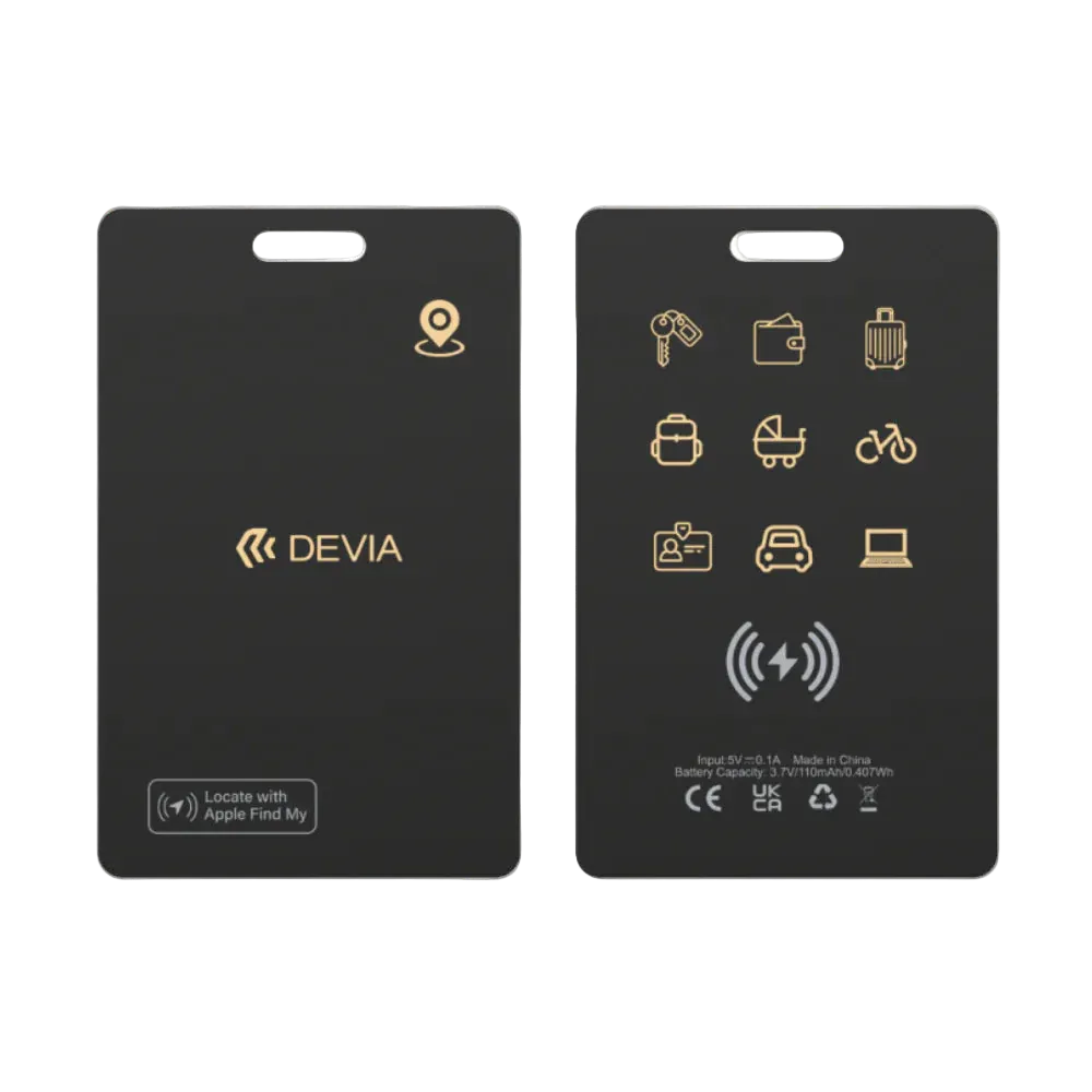 Devia Lite Tag — Tarjeta Antipérdida con Apple Find My