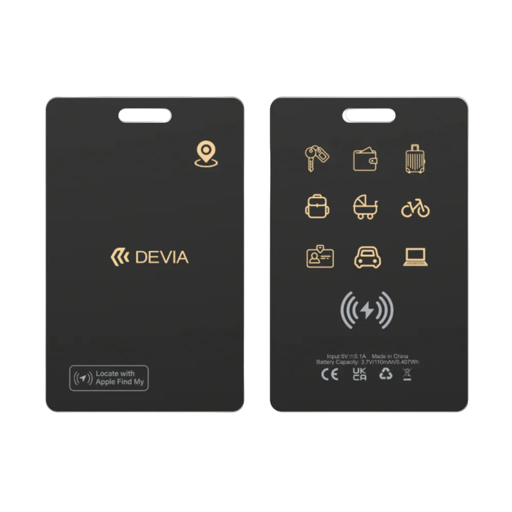 Devia Lite Tag — Tarjeta Antipérdida con Apple Find My