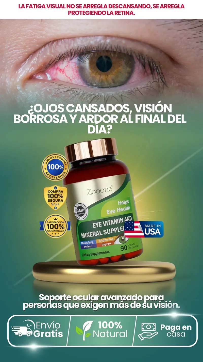 Zooone Vita Eyes — Salud Visual (90 cápsulas)