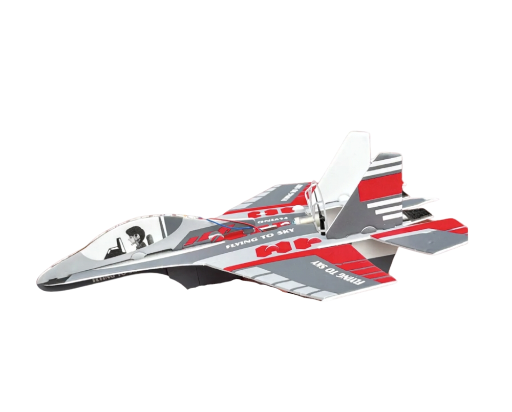 Avión Planeador de Espuma — Lanzamiento Manual