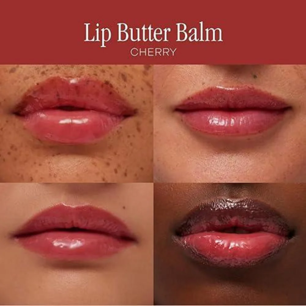 Bálsamo Cherry aplicado en distintos tonos de piel