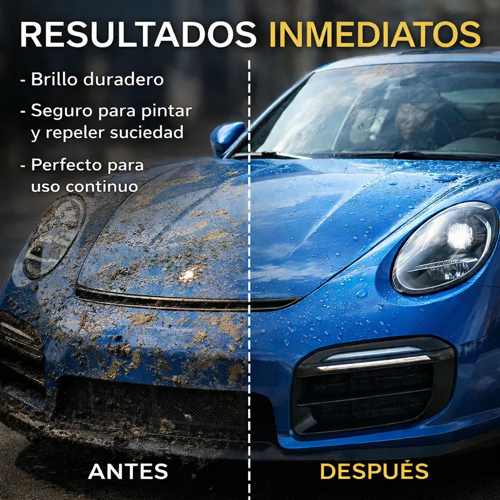 Resultados inmediatos: comparación antes y después tras aplicar el recubrimiento