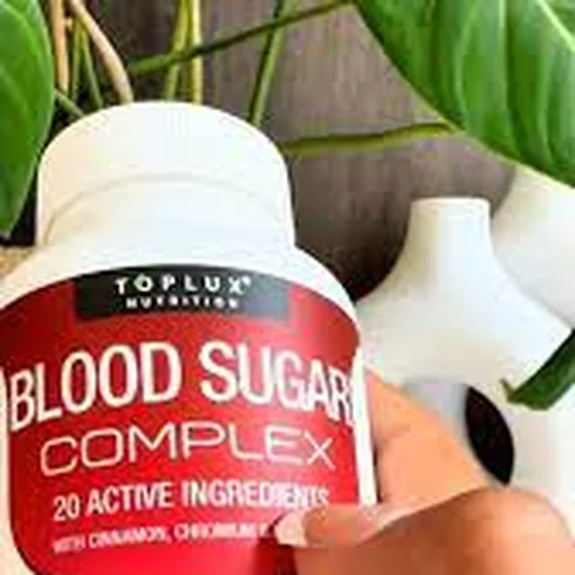 Frasco de Blood Sugar Complex con 60 cápsulas