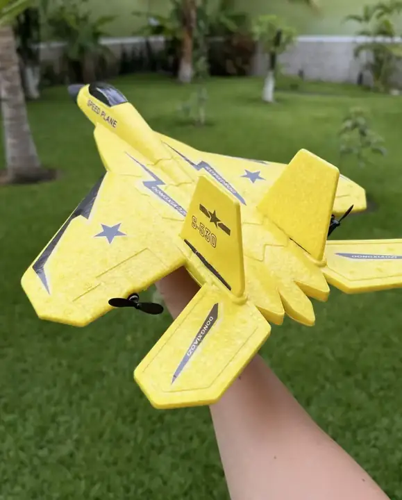 Foto compartida por Andrés L. con el avión RC