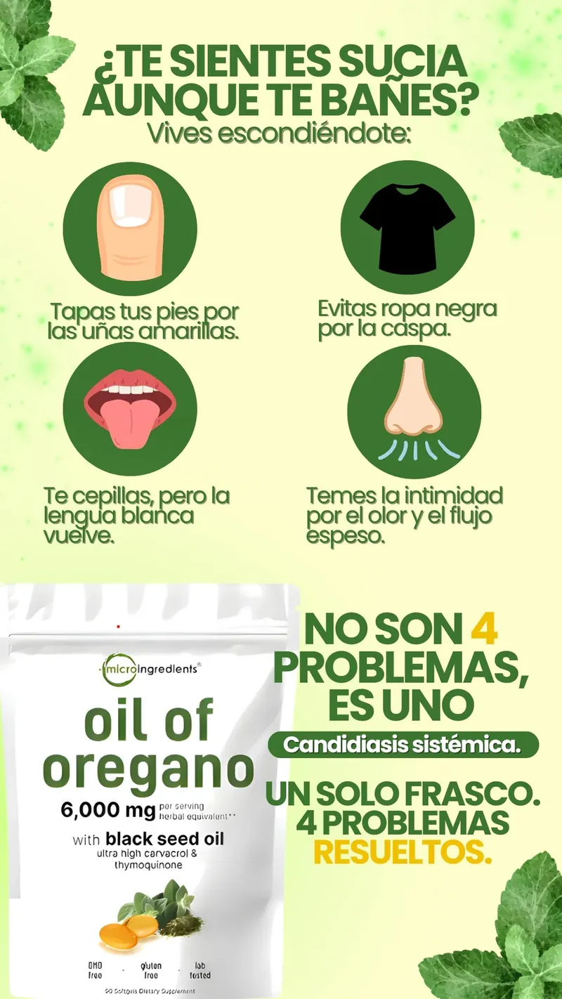 Beneficios del aceite de orégano: defensas fuertes, mejor digestión y apoyo respiratorio