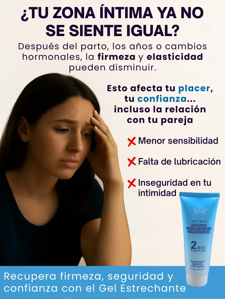 Gel estrechante íntimo reafirmante